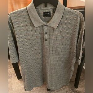 Izod Men’s Short Sleeve Cotton Polo. Size L.